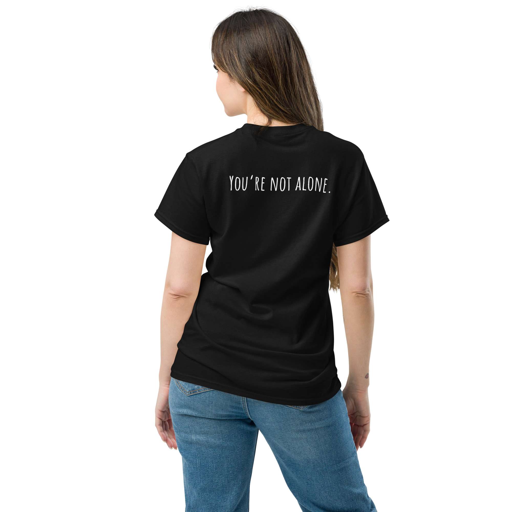 Unisex Classic Tee – Dam Beaver Collection : You're Not Alone - Image 2