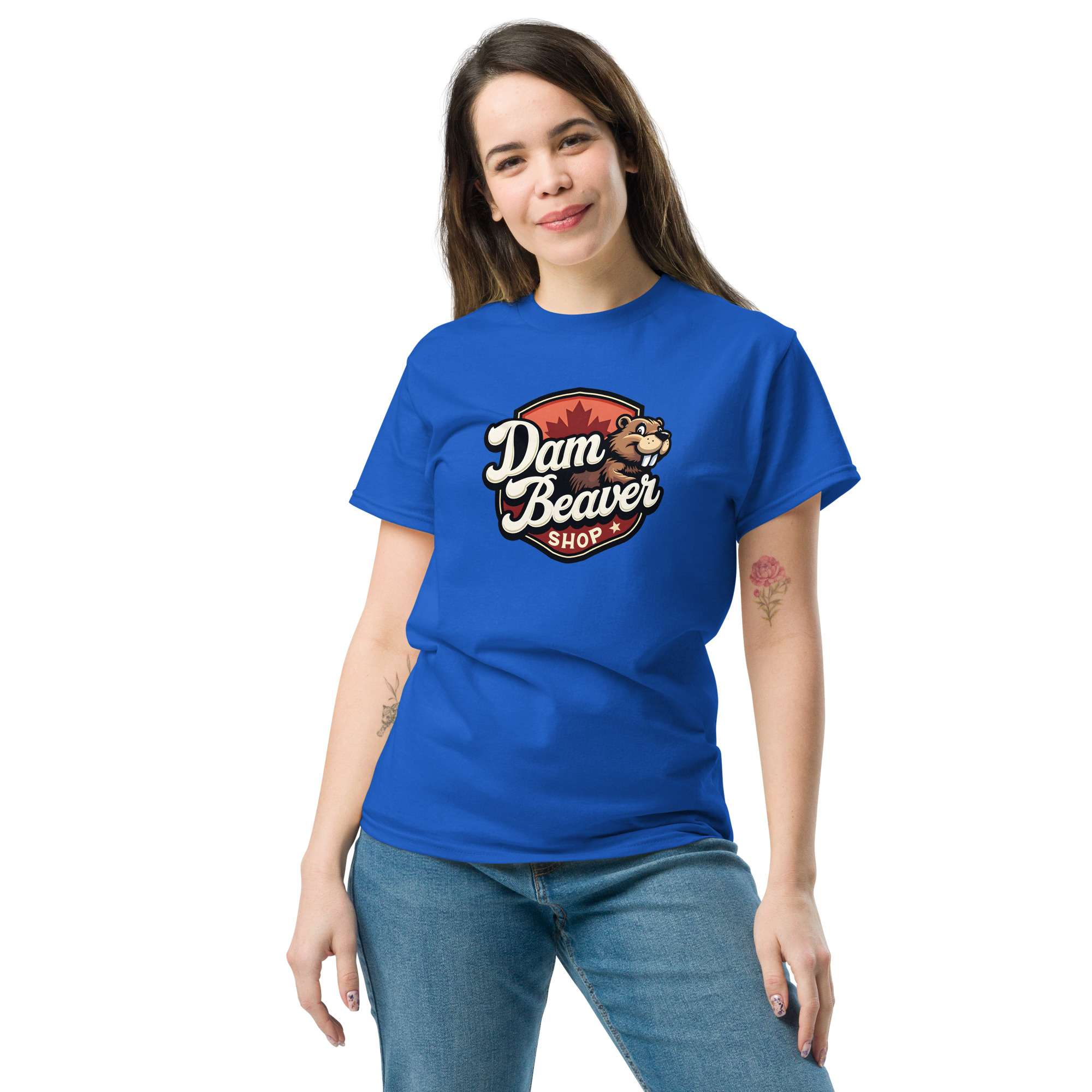 Unisex Classic Tee – Dam Beaver Collection : You're Not Alone - Image 8