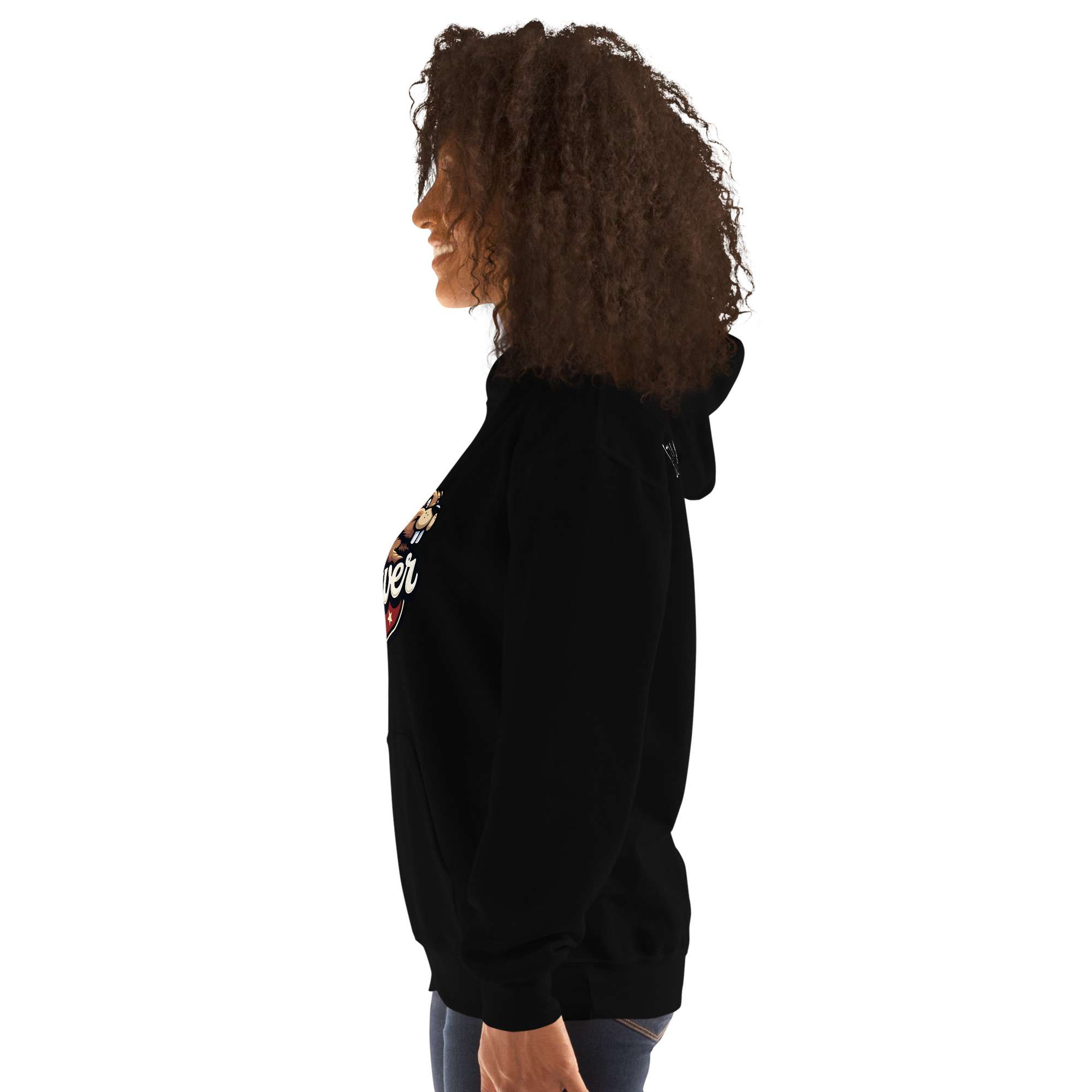 Cozy Unisex Hoodie – Dam Beaver Collection : Still Confused - Image 16