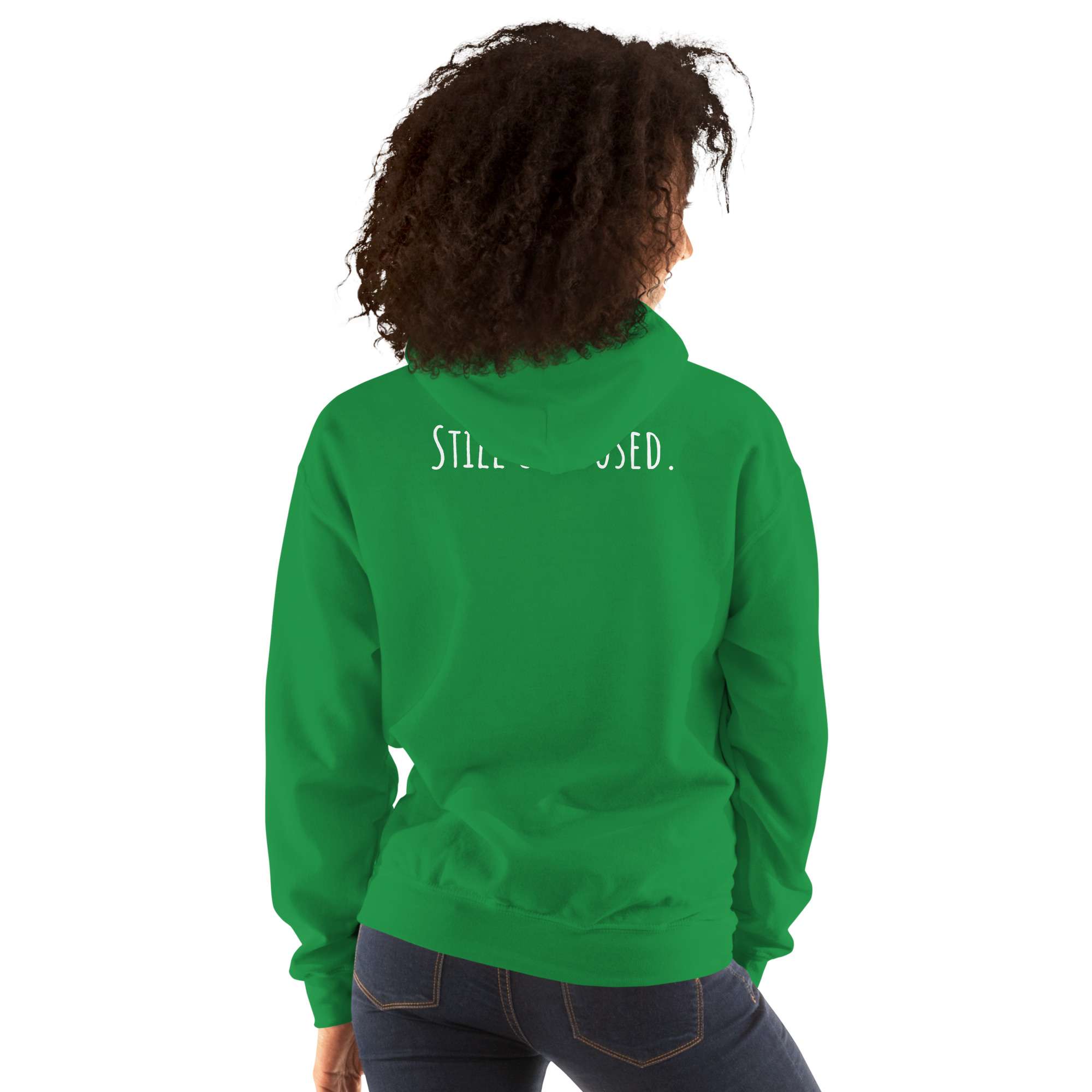 Cozy Unisex Hoodie – Dam Beaver Collection : Still Confused - Image 45