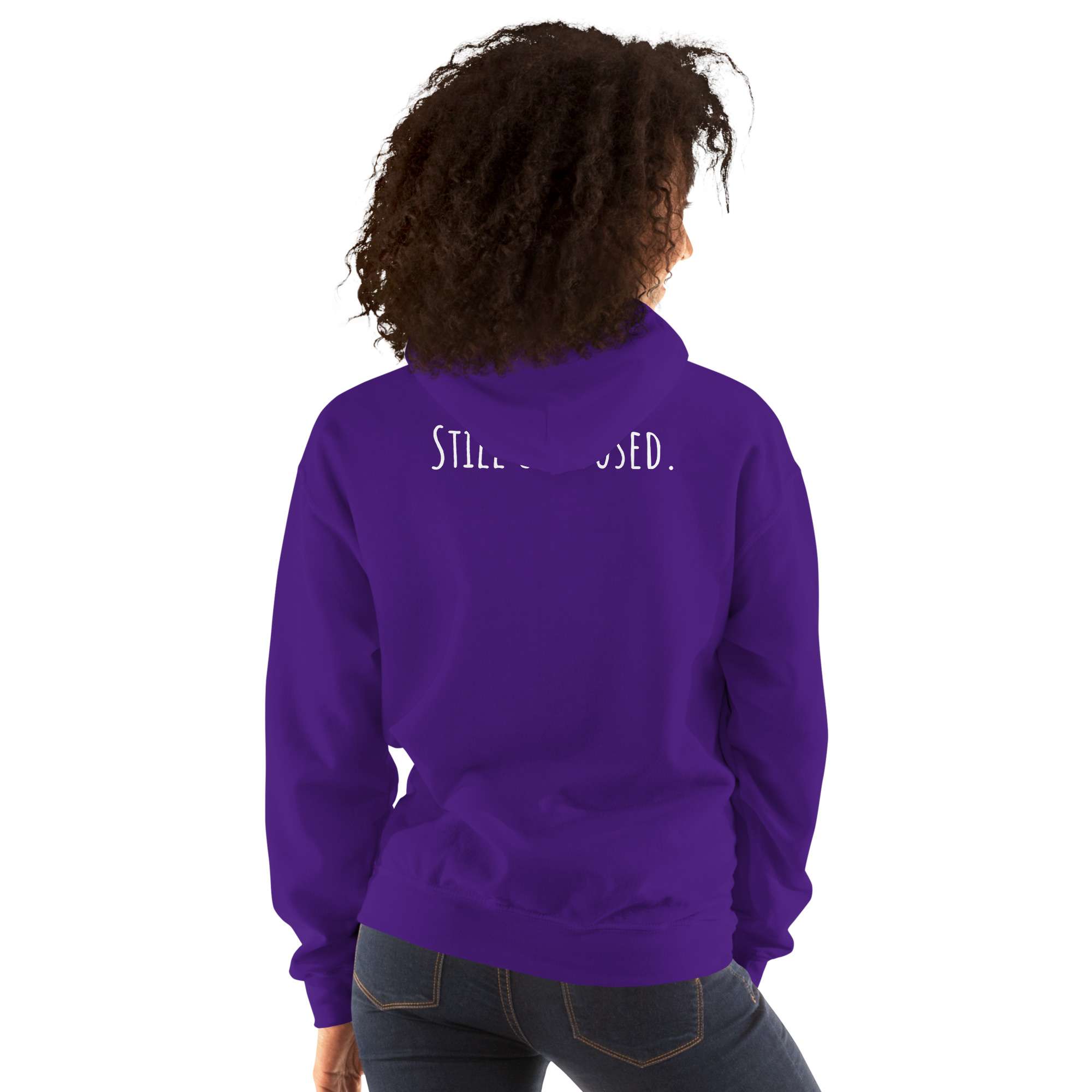 Cozy Unisex Hoodie – Dam Beaver Collection : Still Confused - Image 21
