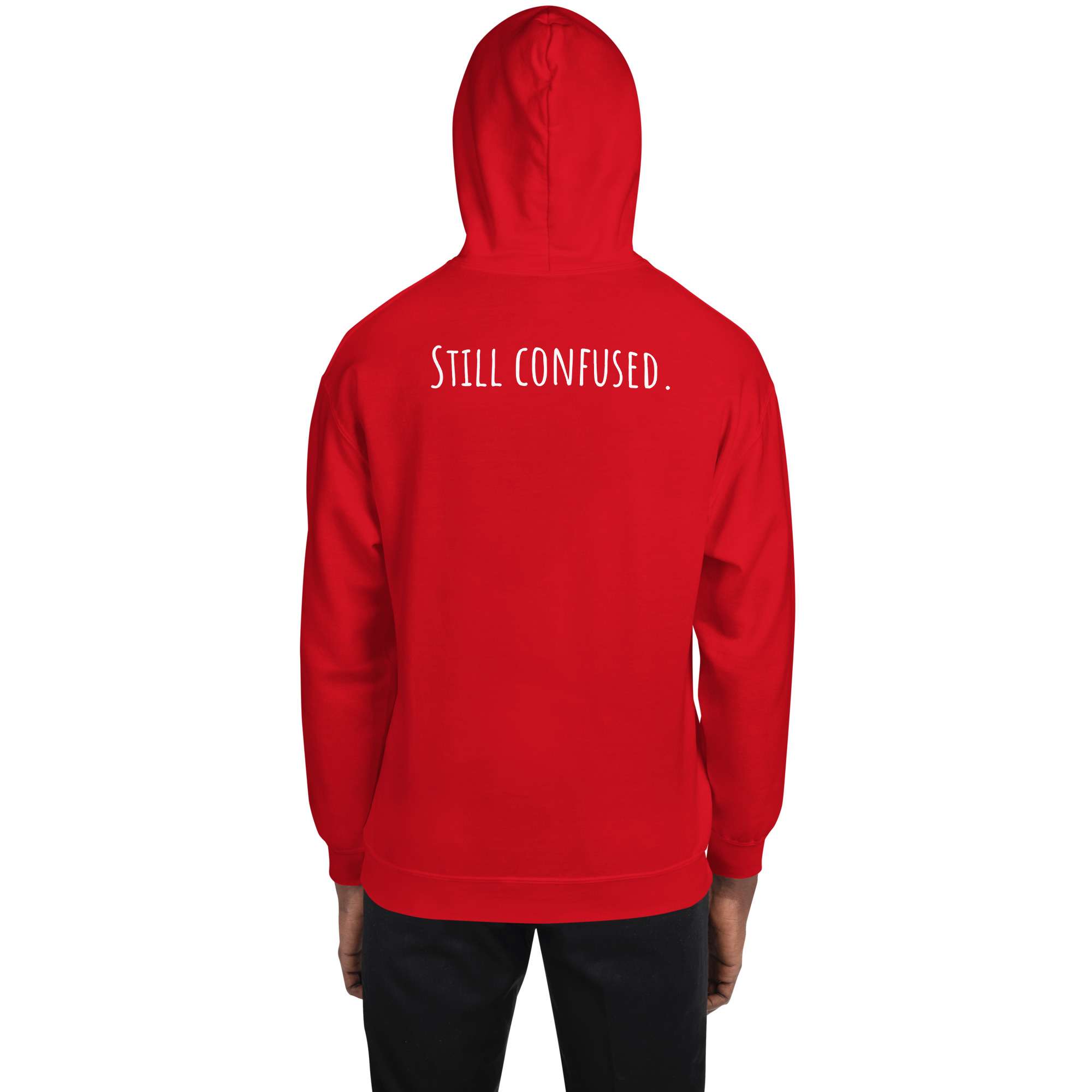 Cozy Unisex Hoodie – Dam Beaver Collection : Still Confused - Image 7