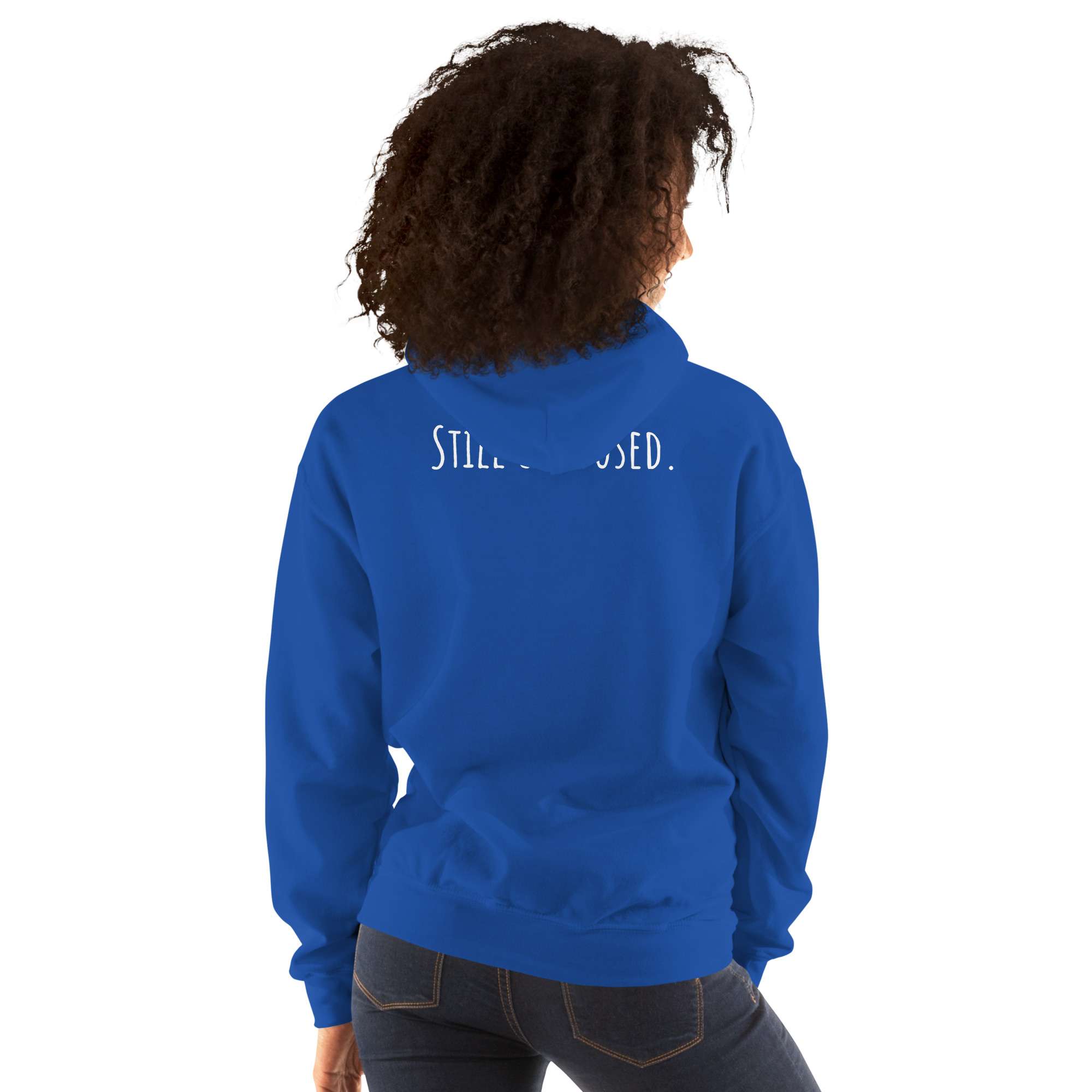 Cozy Unisex Hoodie – Dam Beaver Collection : Still Confused - Image 33