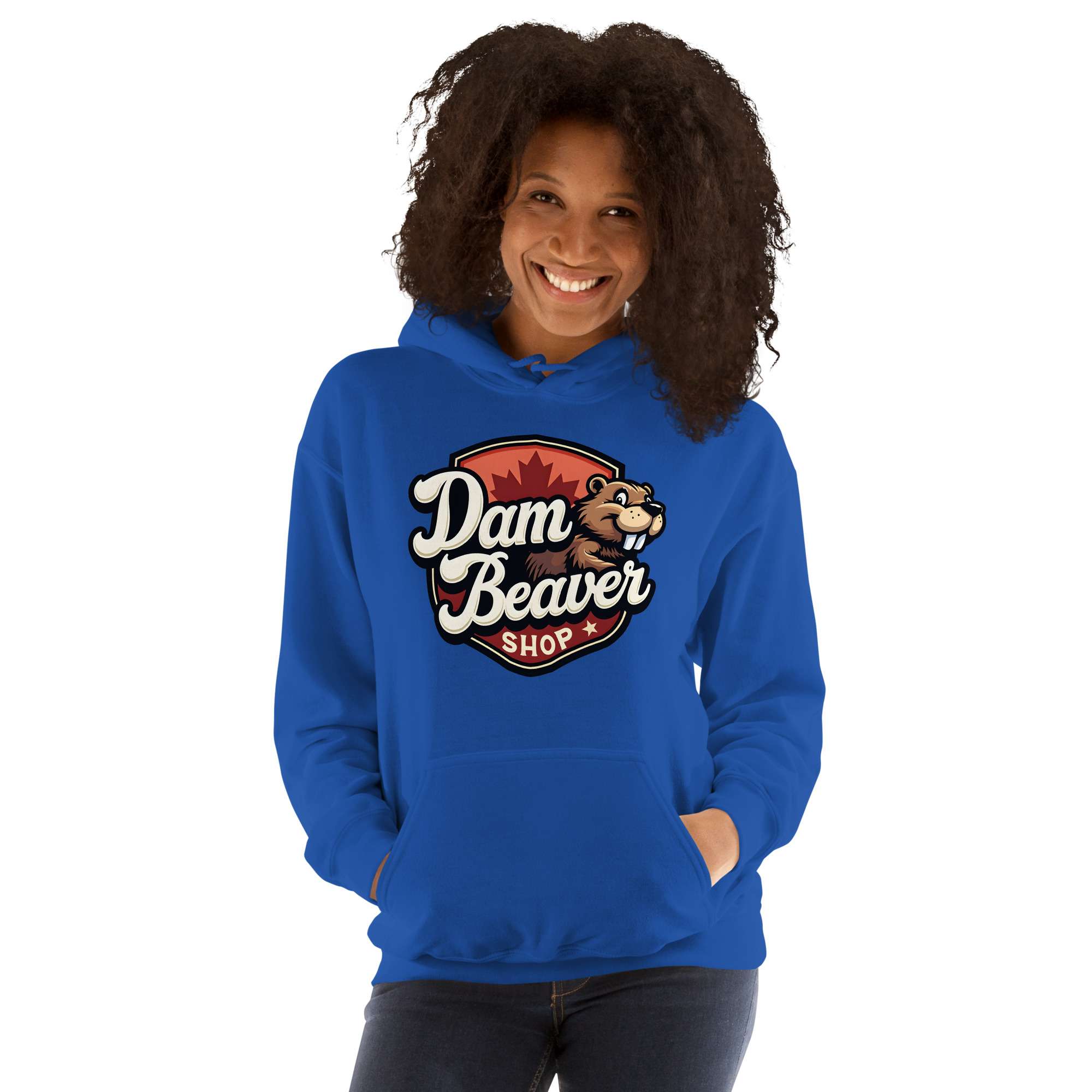 Cozy Unisex Hoodie – Dam Beaver Collection : Still Confused - Image 32