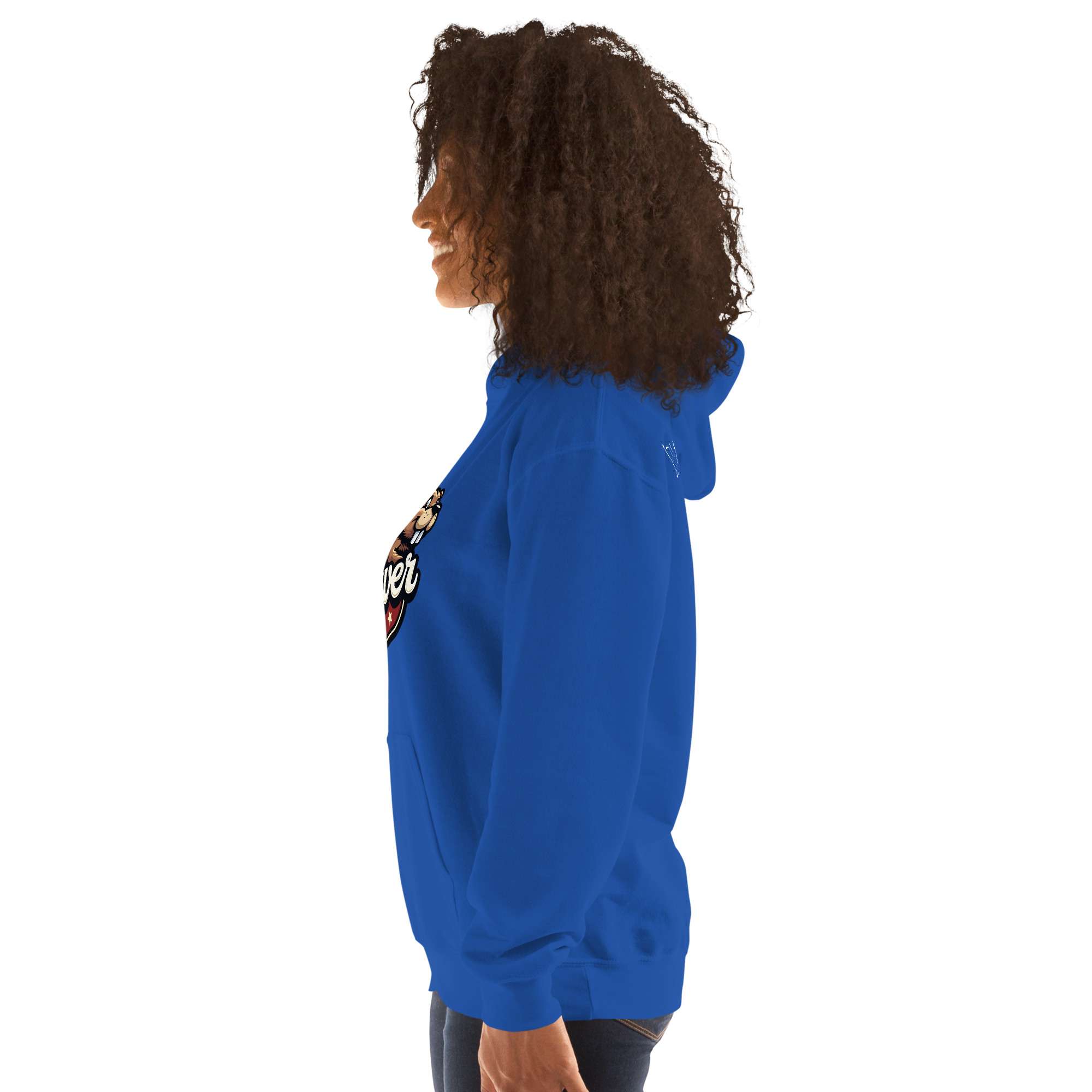 Cozy Unisex Hoodie – Dam Beaver Collection : Still Confused - Image 34