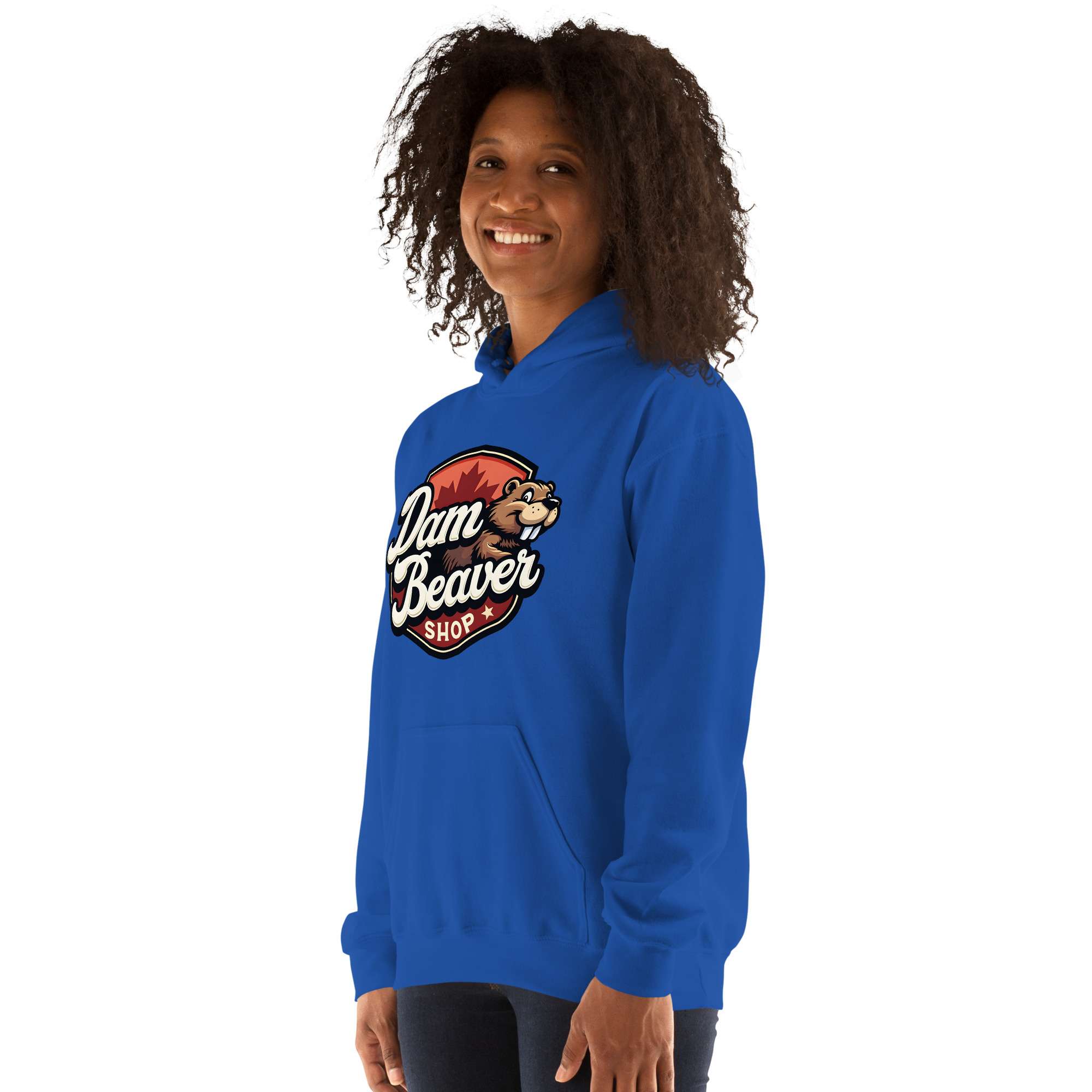 Cozy Unisex Hoodie – Dam Beaver Collection : Still Confused - Image 35