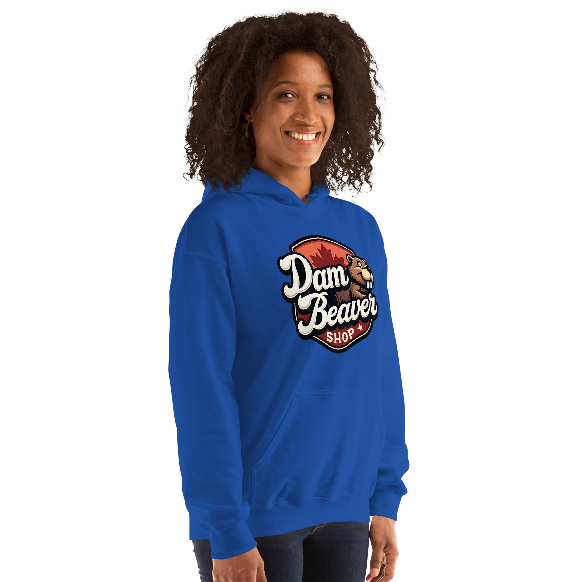 Cozy Unisex Hoodie – Dam Beaver Collection : Still Confused - Image 37